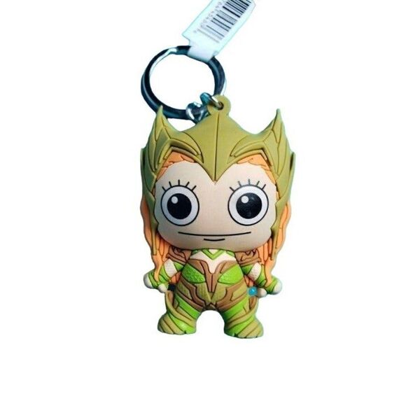 DC Comics Batman and Mera Chase Figural Keychains Key Rings Bundle NWT - Picture 5 of 6